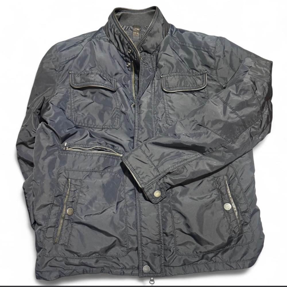 Massimo Dutti Charcoal Lightweight Field Jacket